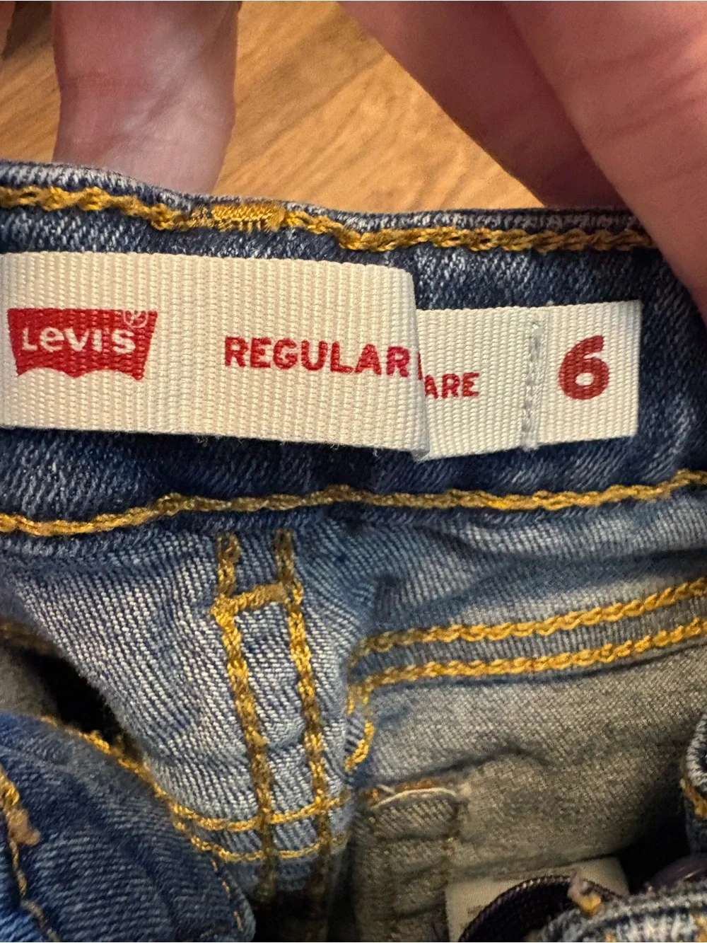 Levi's Girls' Blue Flare Jeans